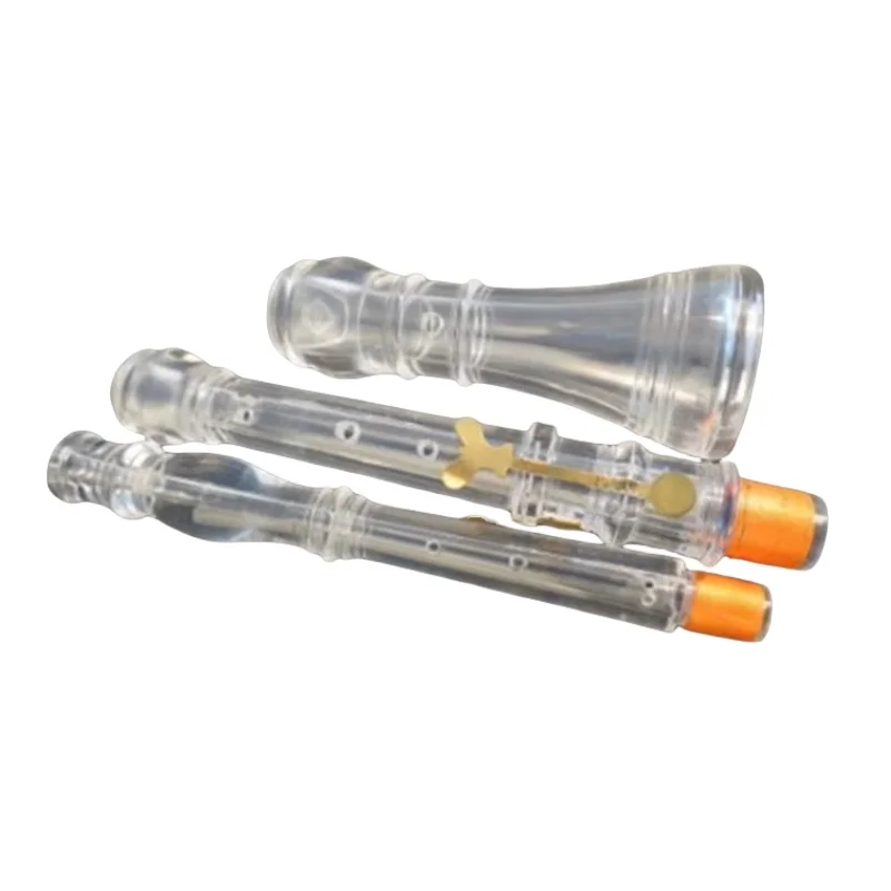 Professional German Baroque style Crystal tube body Oboe Good sound