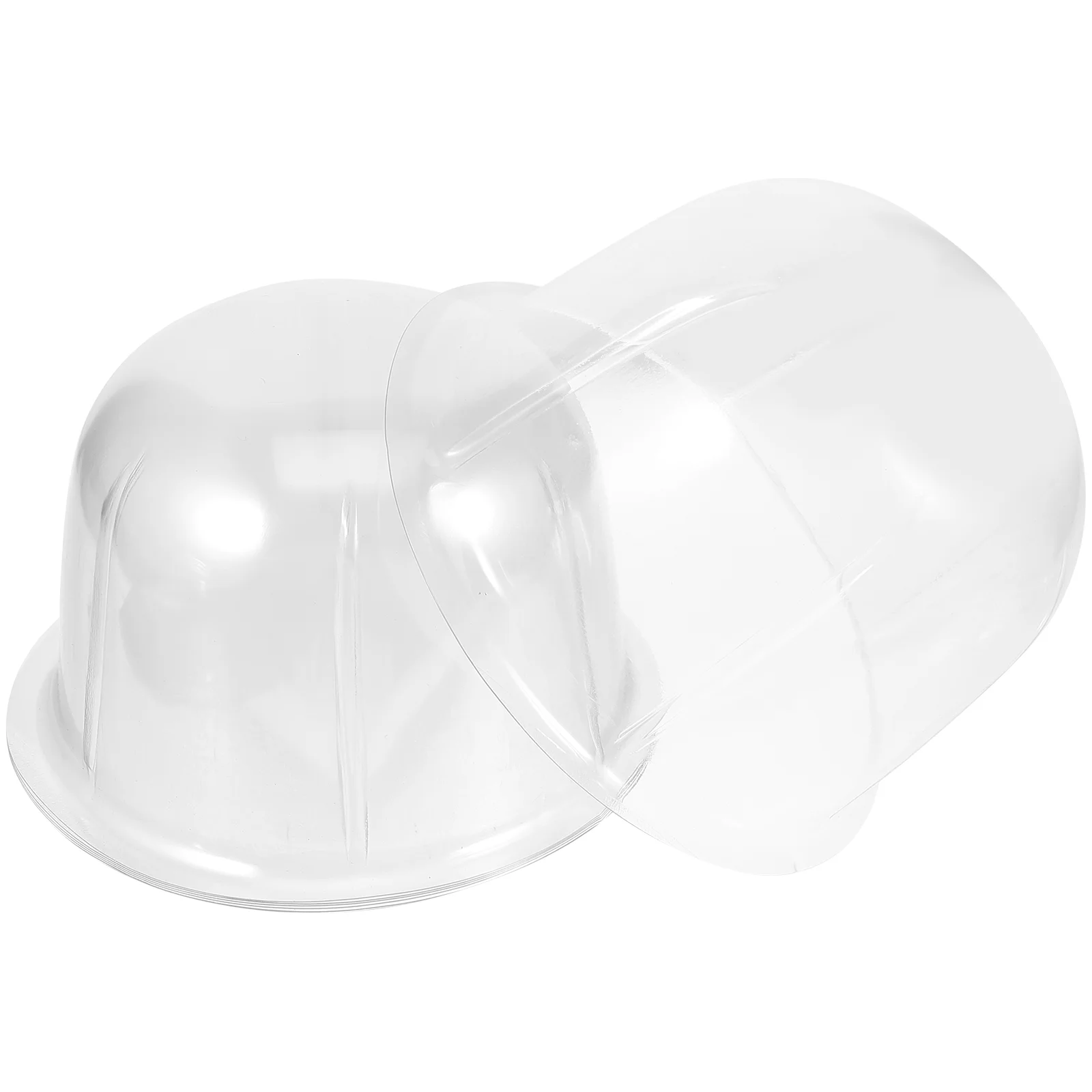 

8 Pcs Hat Support Round Dome Caps Holder Has Rack Packing Holders Travel Pvc Plastic Stand Hats