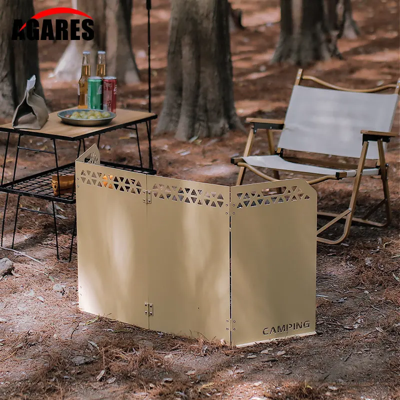 

Складная газовая плита лобовое стекло Кемпинг горелка для приготовления пищи ветрозащитный экран из нержавеющей стали газовая плита для барбекю принадлежности для защиты от ветра