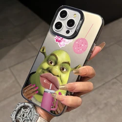 Whimsical Cartoon Shrek Silver Phone Case - Durable Hard Cover - Galaxy S20 FE (CYB - E2S641423C1)