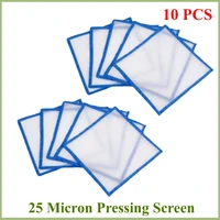 10PCS 25 Micron Herbal Hash Bubble Ice Bag Pressing Screens Essential Component for the Drying Process 1