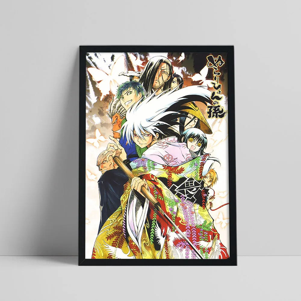 Nurarihyon No Mago Japanese Anime Print Art Poster Nura Rise Of The Yokai  Clan Canvas Painting