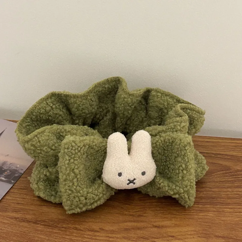 Miffy Rabbit Anime Merchandise Second-Edition Stretch-Haarband Süßes und Niedliches Stirnband für Mädchen zum Gesichtwaschen und Schminken – Detail 7