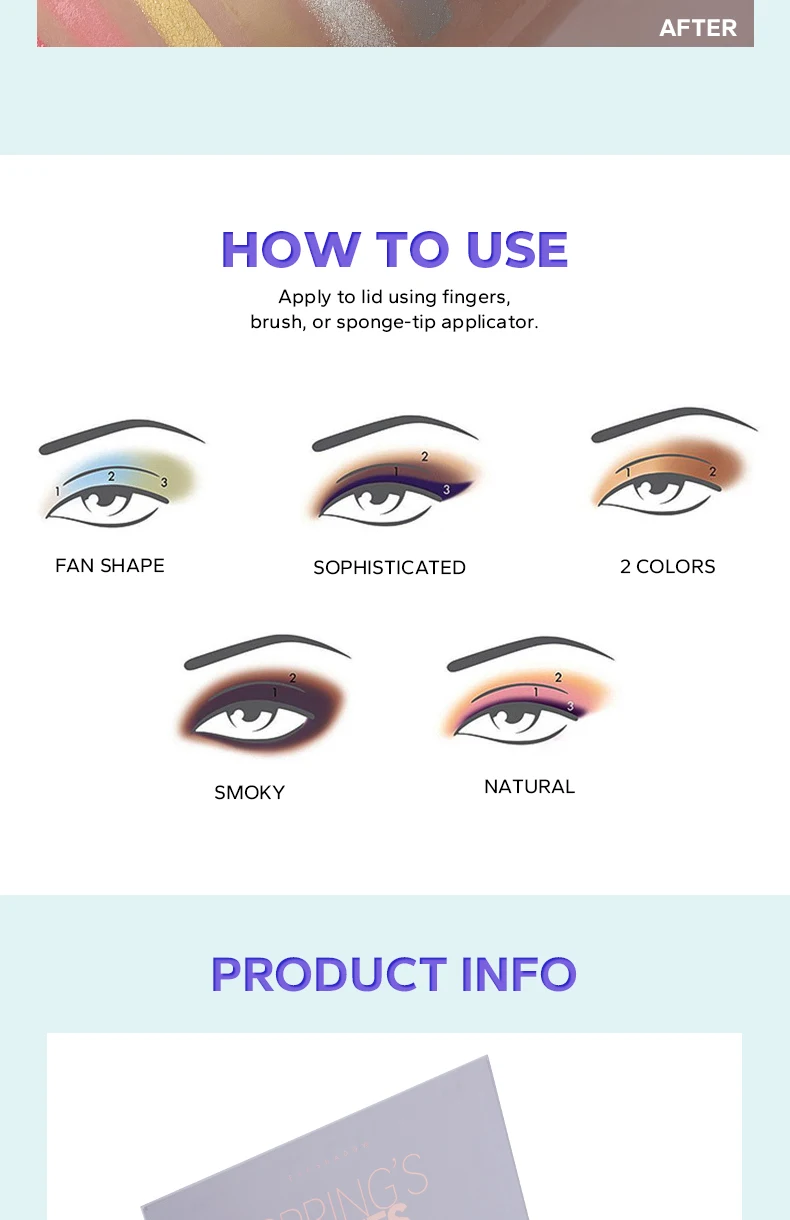 Beauty Glazed Waterproof Eyeshadow Palette Image 7