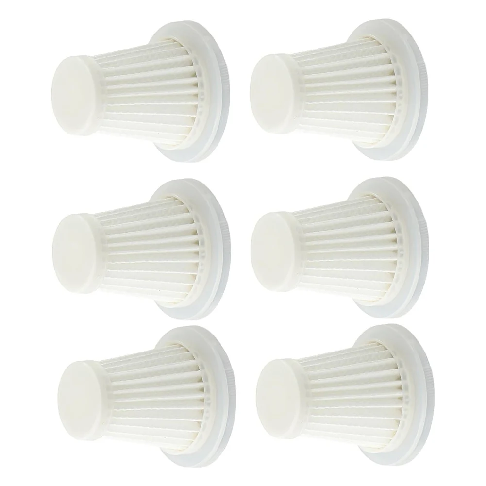 

6 шт., сменных фильтров для пылесоса автомобиля