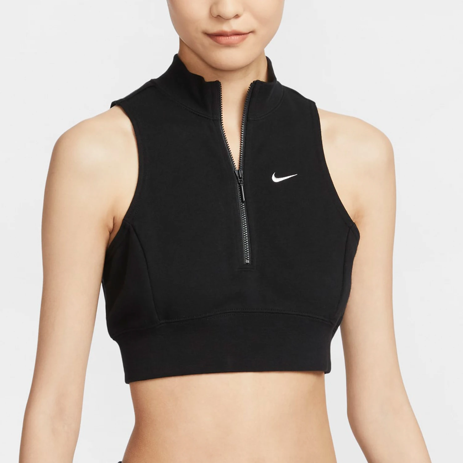 Nike officiel authentique nouveau gilet sans manches en éponge française coupe cintrée pour femme FV7492-010 1 Nike officiel authentique nouveau gilet sans manches en éponge française coupe cintrée pour femme FV7492-010 1