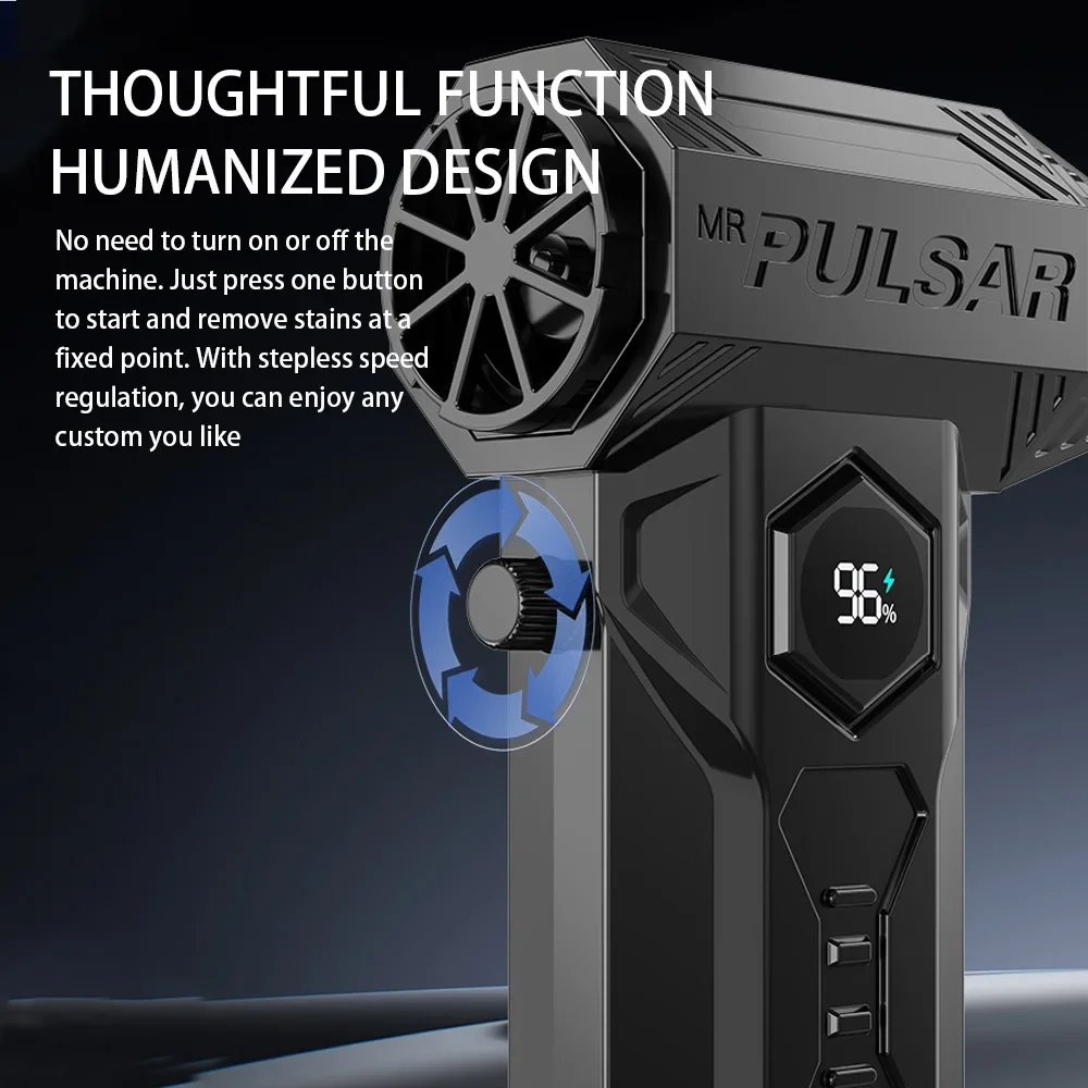 High Speed Turbo Blower Fan with Brushless Motor for Leaf Cleaning