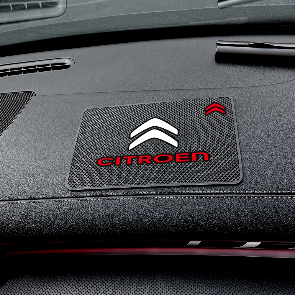 Silicone Car Non Slip Dash Mat Phone Holder Mat Anti-skid Silicone for Citroen C4 Picasso Xsara C5 Aircross Cactus C1 C2 C3