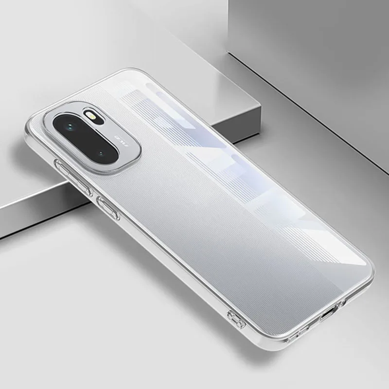 Sleek Slim Soft TPU Clear Transparent Phone Case - Perfect Fit Cover