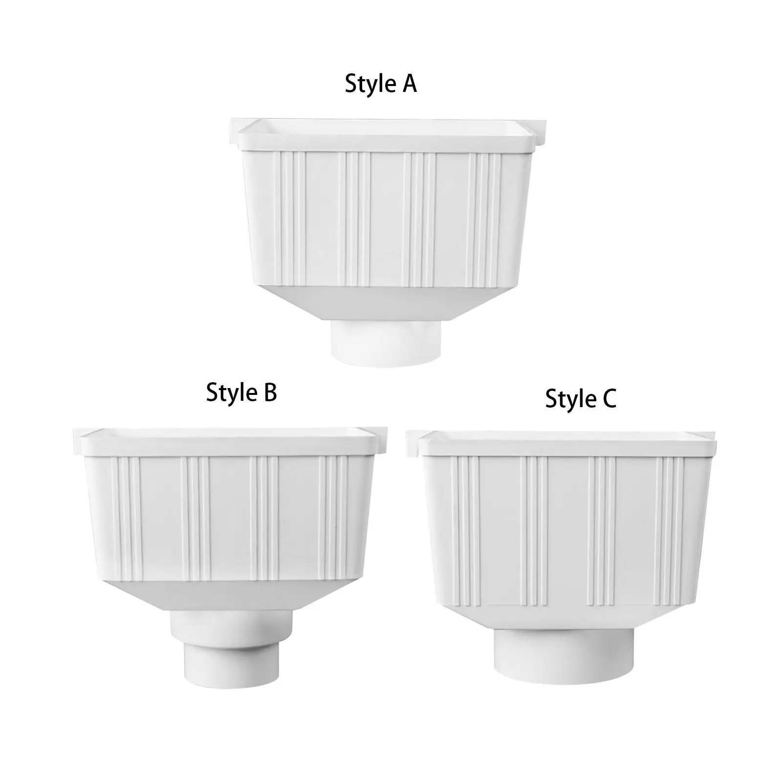 

Rain Barrel Diverter Accessories Fitting Universal Rain Downspout Connector Rainwater Diverter Connector for Outdoor Yard
