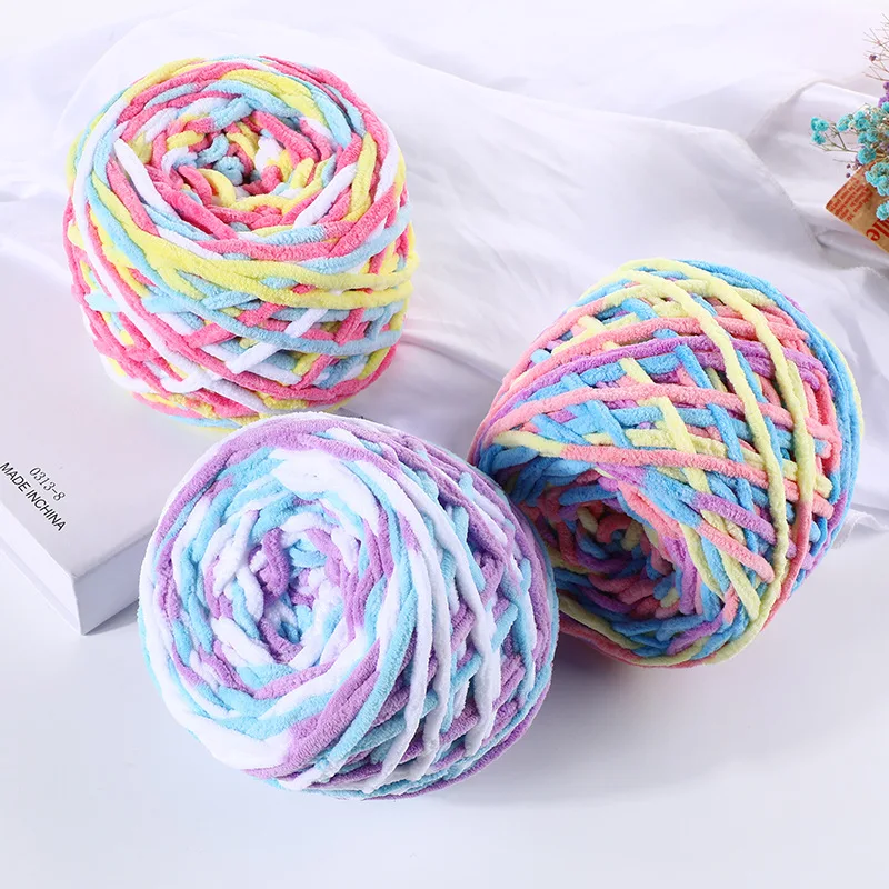 Wool Yarn Cotton Sweater Soft thick DIY Baby Sale bulky Crochet Various  Colour 100g Cake Chunky Knitting Craft NEW Knitted - AliExpress