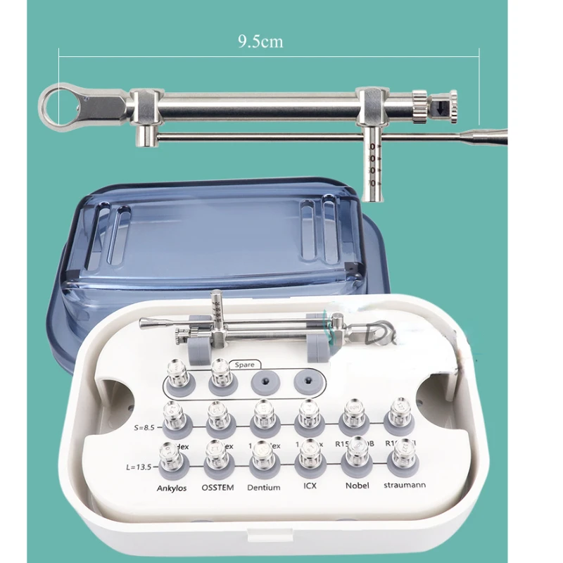 1 Set Di Restauro Di Impianti Dentali Cassetta Degli Attrezzi Universale Chiave Per Impianto Dentale Chiave Dinamometrica Universale Orale Accessori D