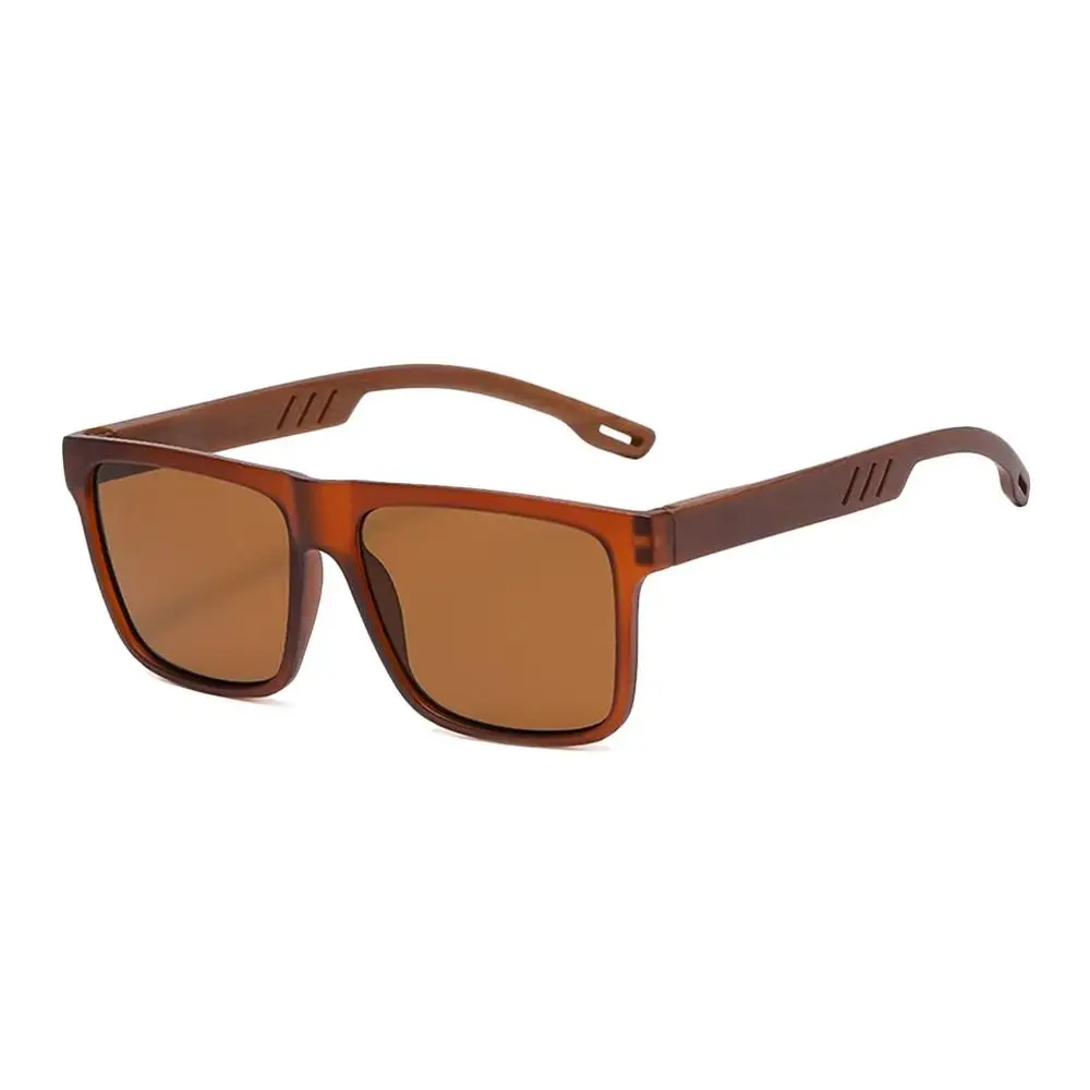 Fashion Spring Hinges Wood Grain Sunglasses UV400 Protection Retro Cycling Eyewear Casual Shades Eyewear Outdoor Street