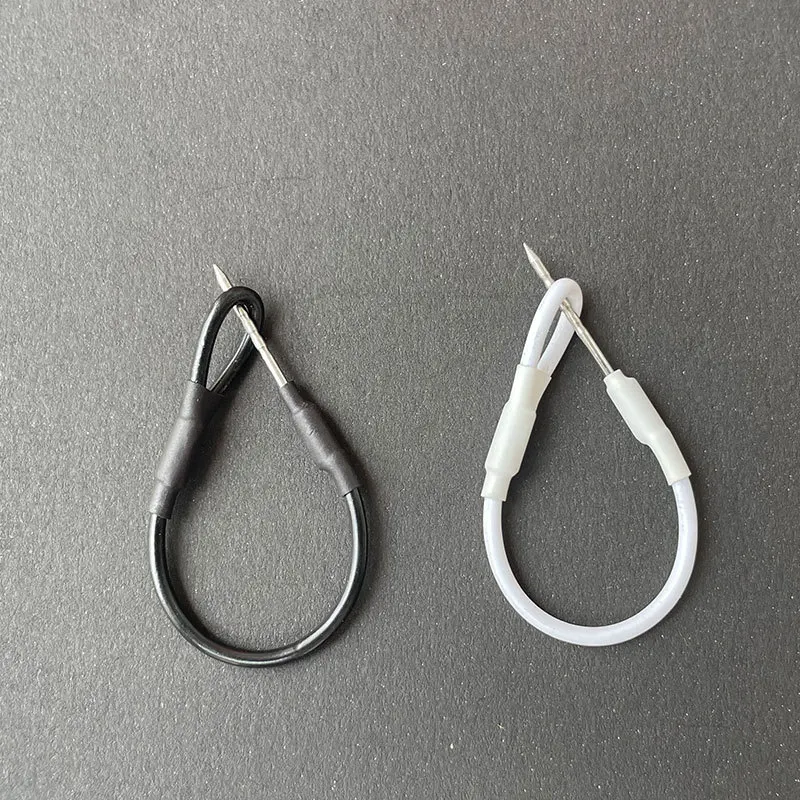 다양한 크기의 도난 방지 스틸 와이어 로프 가방 보호 의류, 의류, 신발, 모자, 벨트, 장난감용 도난 방지 버클 스트랩