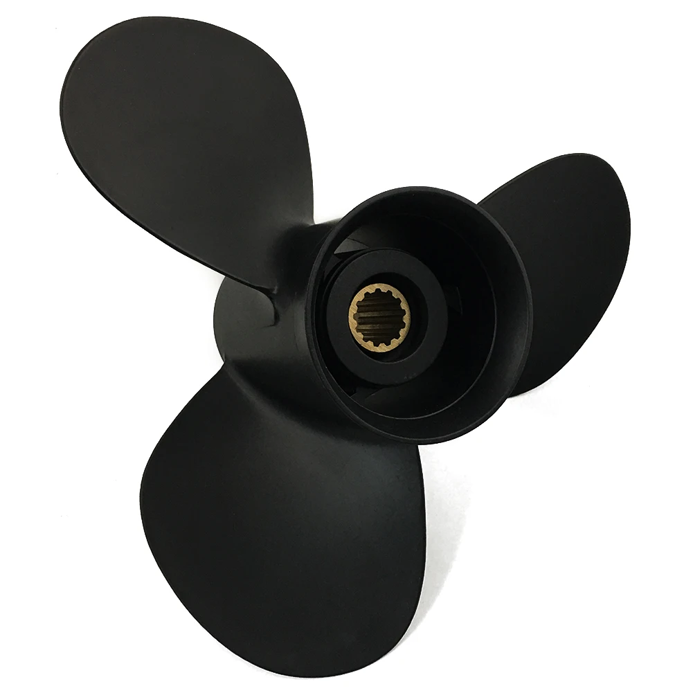 

Boat Propeller 11x15 for Tohatsu 40HP-60HP 3 Blades Aluminum 13 Tooth RH OEM NO: 3T5B64532-1 11x15
