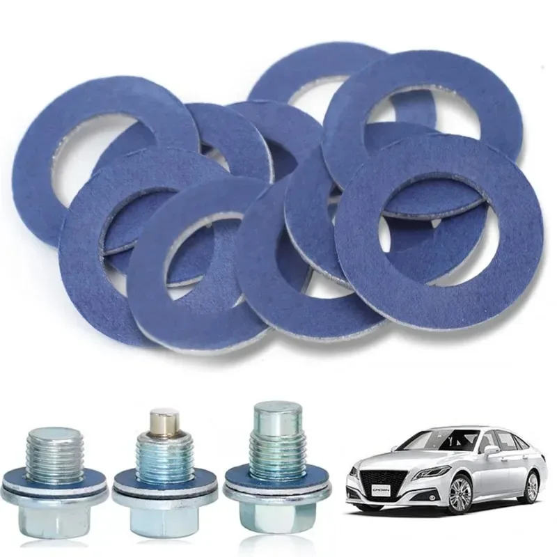 Oil Drain Plug Gasket 30/1Pcs For Toyota Engine Sump 12mm Hole Nut Washer