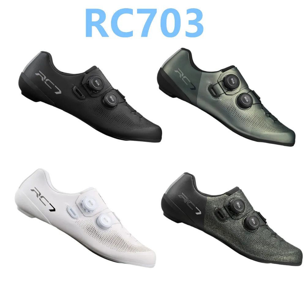SHIMANO RC7 SH-RC703 Road Bicycle Cycling Shoes SPD-SL - AliExpress