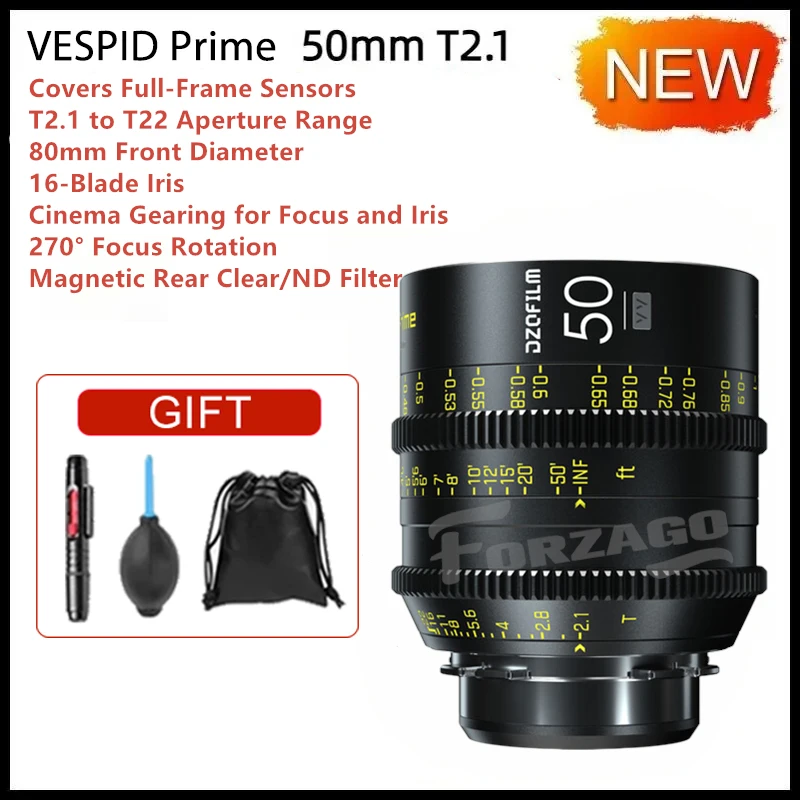 DZOFILM VESPID PRIME 16~125mm T2.1 8本 EF Amazon.com: DZOFILM Vespid Prime 16mm T2.8 Cinema Lens for PL