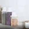 Clear High Quality Kitchen Accessories Moisture-proof Sealed Food Container Storage Jar Multigrain Storage Box Storage Tank 4