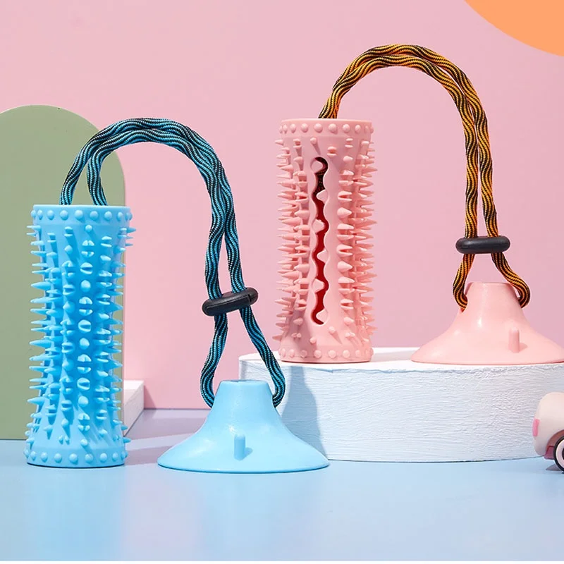 

1Set Dog Toy Molar Pull Sucker Toy Bite-resistant Latex Puppies Large Dog Pet Toy Leaking Toy Ball