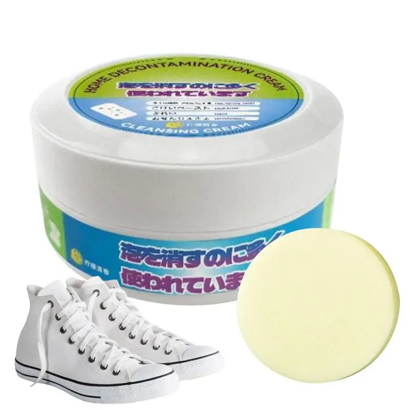 

White Shoe Cleaning Cream Stain Removal Cream Whitenings Cleansing Gel Shoe Whitener Brightening agent household accessories