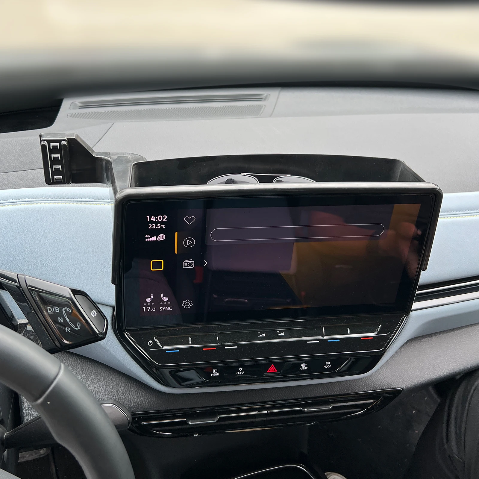 for VW ID6 ID.6-Phone Holder Screen Fixed Navigation Bracket Base Wireless Charging Accessories