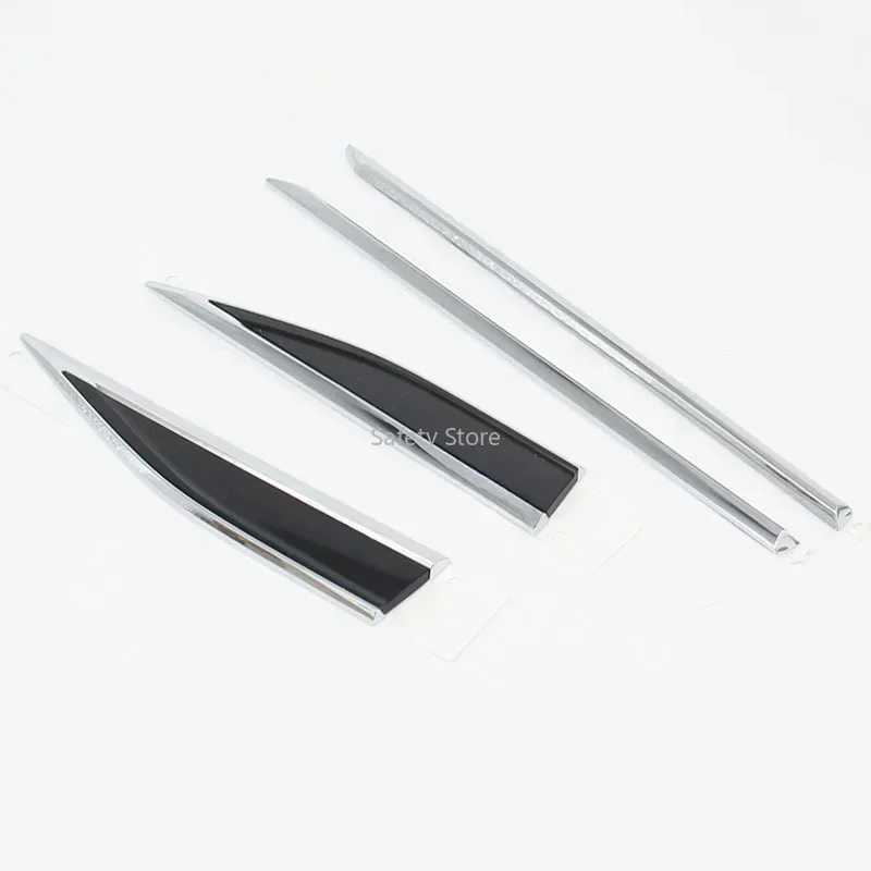 4PC 19-24 폭스바겐 신형 파사트 펜더 사이드 마킹, 블레이드 바디 데코레이션 스티커, 개조 사이드 윙 로고에 적합