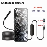 Caméra endoscopique de type C 1080P 2MP 1/3/5/10M, caméra d'inspection, boroscope pour voiture, pipeline, pour Android IOS iphone (15,16) 1