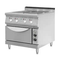 Electrical 4 Burners Square Hot Plate Induction Cooking Board Stove With Oven 1