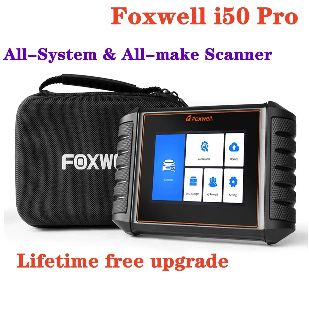 

Foxwell I50Pro Newly Developed Diagnostic Scanner I50 Pro All-System & All-make Scanner with Special Functions PK NT650/680 pro