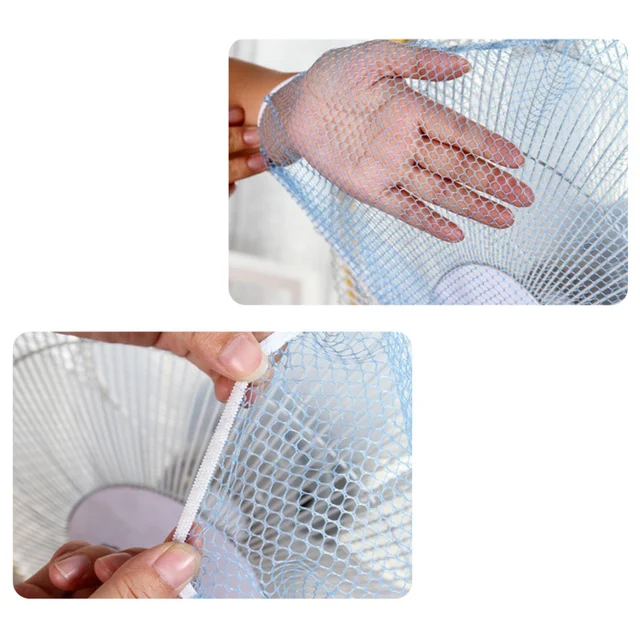 2Db Elektromos Ventilátor Borító Ventilátorok Biztonsági Por Háló Borítók Baby Gyerekeknek Ujjvédő Gyerekek Ujjvédők Hálóhálók - Image 3