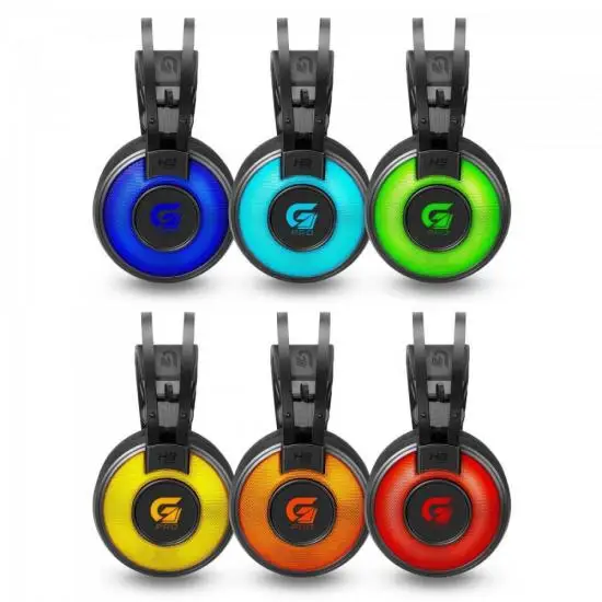 Gamer Headset RGB G Pro H3 + FORTREK 