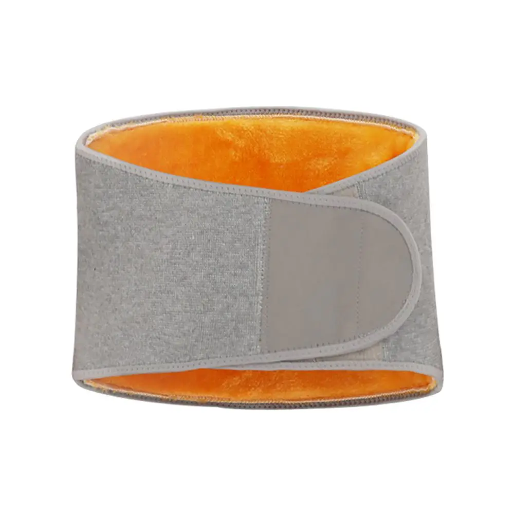 Winter Thicken Plush Waist belt Thermal Warmer Lumbar Support Belt Abdominal Protector Body Wrap Band Back Brace Kidney Binder 4