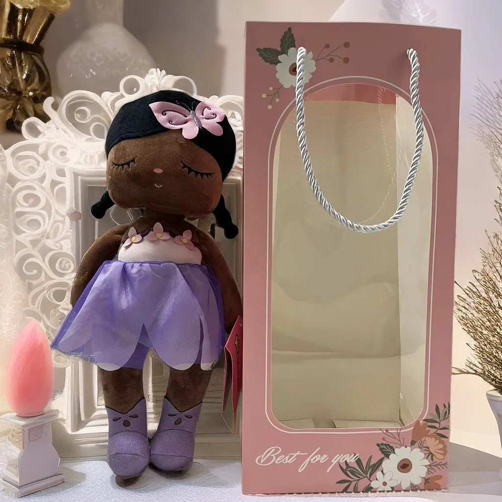 Metoo Original Brinquedos Infantis 33cm Angela Doll Kawaii Peluche Estilo Caixa De Presente Adequada Para Meninas Surpresa bateria recarregável adequada para cortador de cabelo e mp3 frete grátis original 1 5v aa9800mah aaa8800mah frete grátis novo