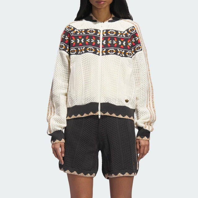 Veste ample tendance pour hommes et femmes Adidas Clover authentique IM7909 1