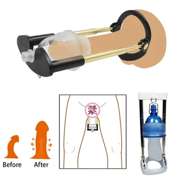 Penis Pump Extender Enlarger Edge Stretcher Enhancer Exerciser Sex Toys Men Dick Enlarger Delay Lasting Trainer Male Masturbator 2