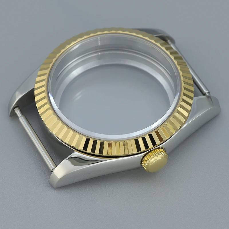 Elegant 36mm/39mm Sapphire Glass Waterproof Watch Case for Custom Mods – Women's Edition