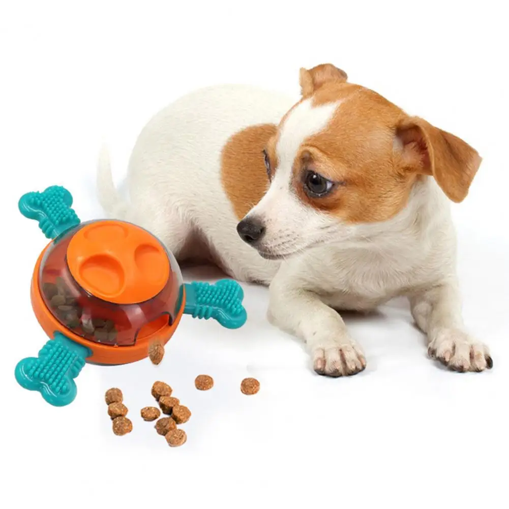 

Treat Tower Dog Toy With Food Leaking Holes Mental Stimulation Slow Feeder Adjustable Leaking Holes Teeth Grinding Pet Toy