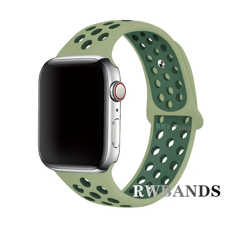 Sport Strap for Apple Watch Band 46mm 44mm 40mm 42-38-41mm 45mm Breathable Bracelet iWatch Series 10 9 8 7 6 SE 5 3 Ultra 2 49mm - Image 30