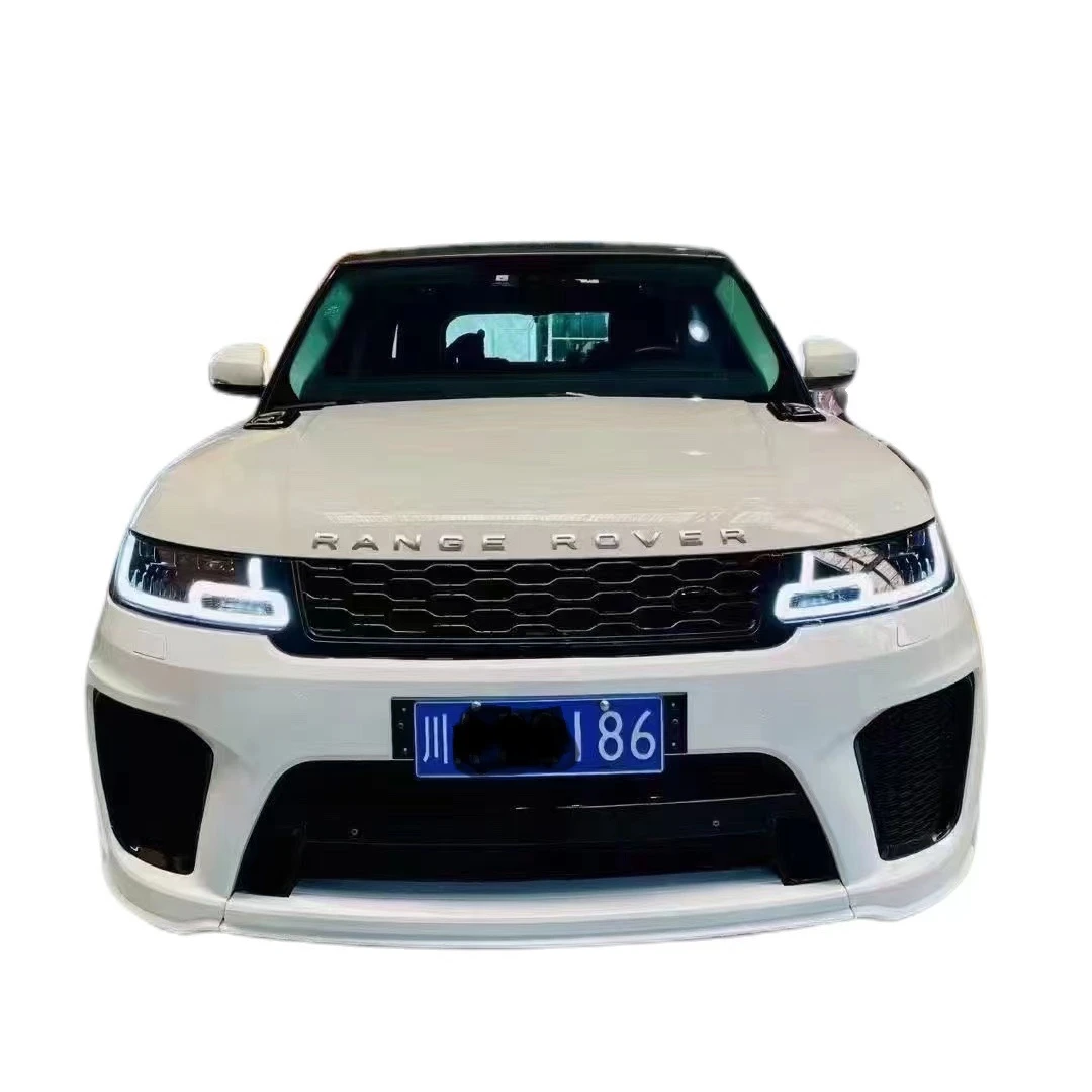 Auto Facelift Refit Body Kit For Land Rover Range Rover Sport 2014-2017 upgrade to Racing 2020 SVR Style Bumper Accessorycustom car pp body kits for civic 2016 2020 update si front facelift front and rear bumper guard