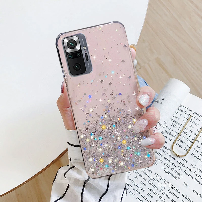 Glitter Best Cover For Redmi Note 10 Pro Clickfleek Gradient