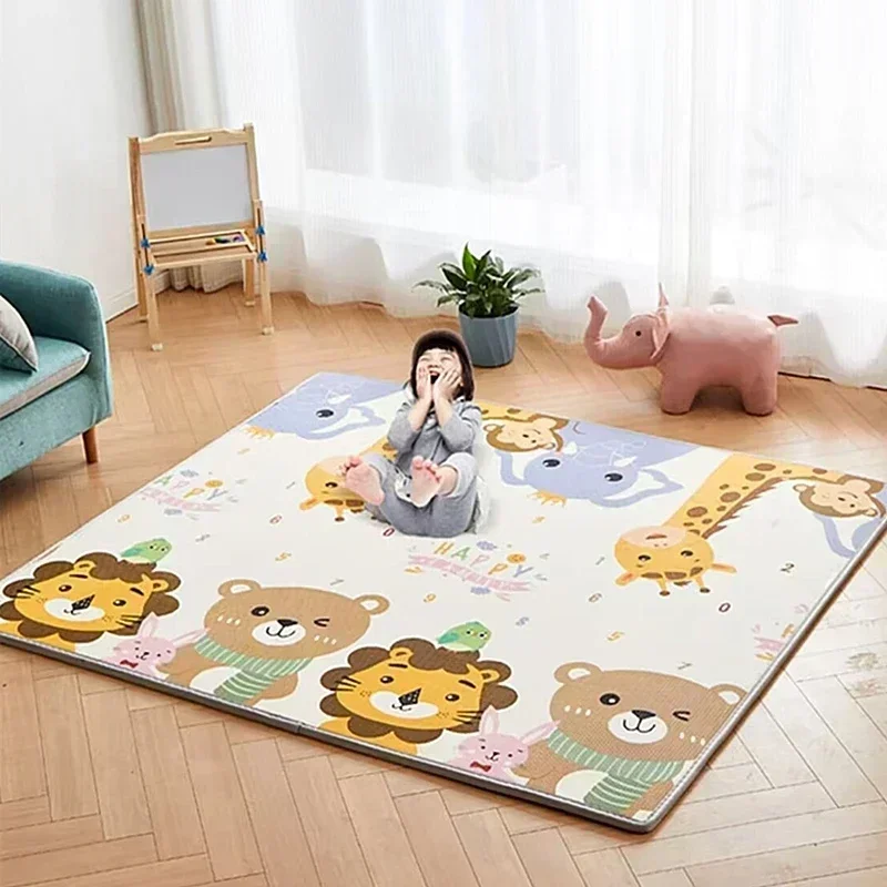 Non-toxic Thick Baby Crawling Play Mats Environmentally New Friendly Folding Mat Carpet Play Mat for Children's Safety Rug Gifts