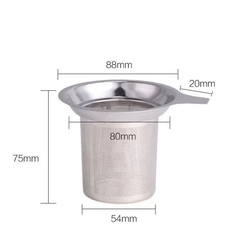 Tea Infuser Teaware Accessories Kitchen Tools Tea Leak Stainless Steel Infuser Teapot Tray Spice Strainer Herbal Filter