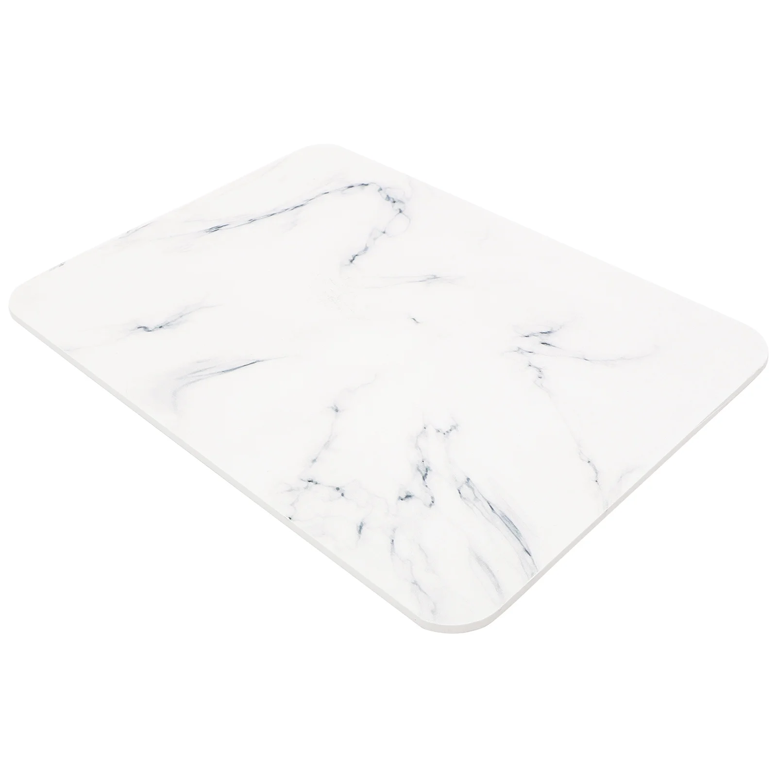 

Bathroom Dishwashing Mat Diatomite Quick-drying Pad Absorbent Heat-resistant 12 Inches X 16 (marble (40*30) Large Size)