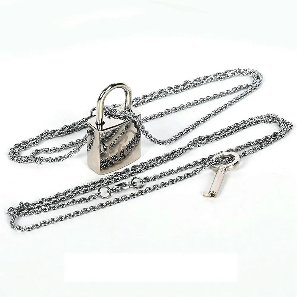 NANA Necklace Honjo Ren Oosaki Nana lover's KEY Lock Metal Pendant Cosplay Costume Gift 2