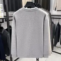 Pull-over tricoté à manches longues pour homme, style décontracté chic, faux deux pièces, style Old Money, haute qualité, collection automne 5