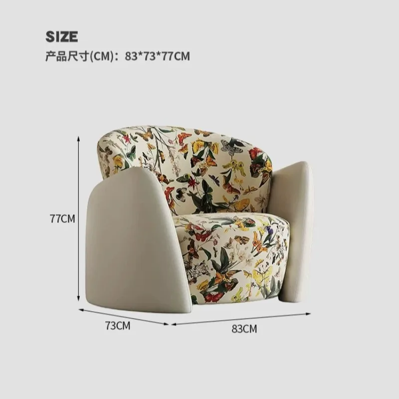 Sedia dal Design Moderno per Ufficio, Poltrona Relax da Terra, Sedia Grande per Lettura, Cadeiras Para Sala De Estar, Spedizione Gratuita, Arredamento - immagine 2