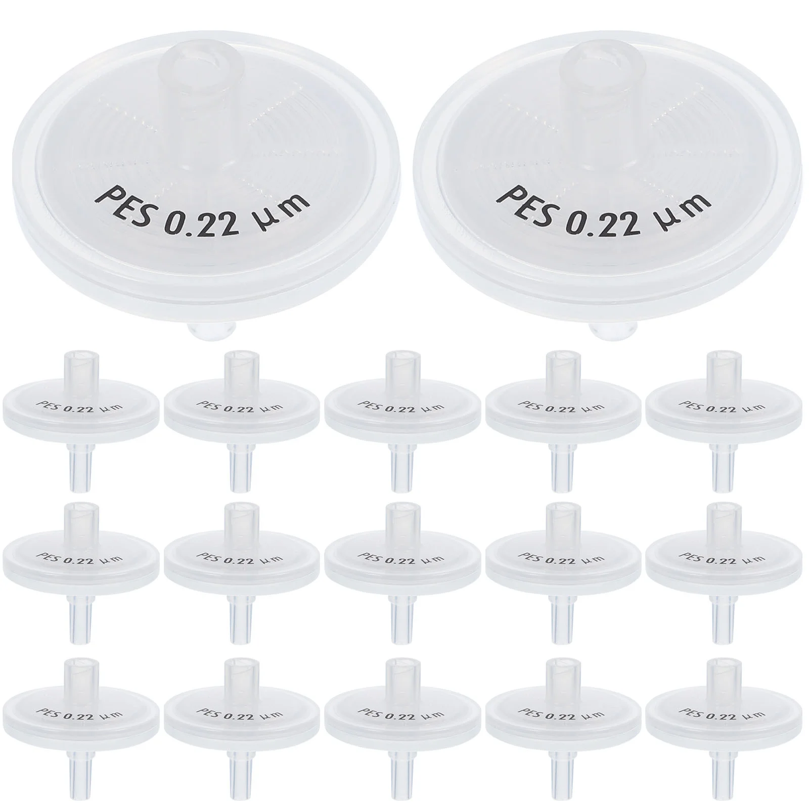 Lab Syringe Filters, PTFE Membrane, 0.22μm, 25mm, Hydrophobic - 30/50/100pcs 3 thumbnail image