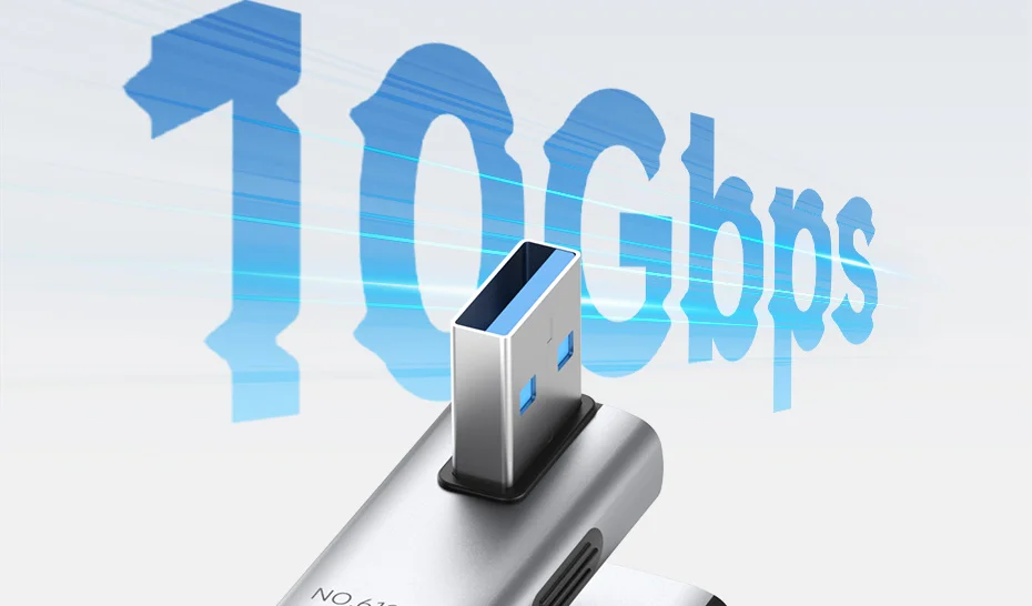 Hagibis USB 3.2 Adapter 90 Degree Right Angle USB A Male to Female Connector OTG Adapter Cable Extender for Laptops Charger PC