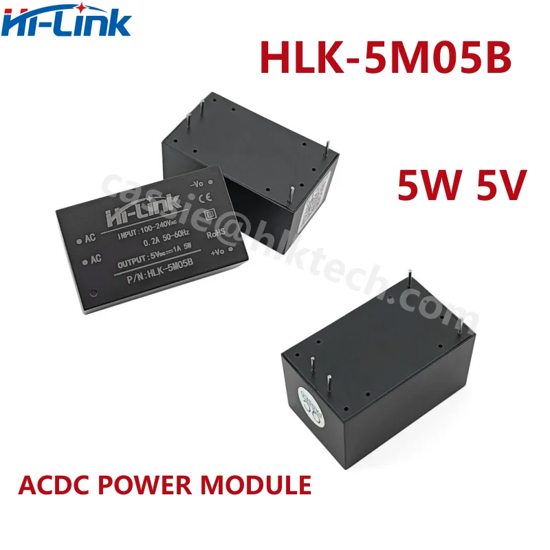 Power Adapter Power Supply Switching Power Supply Hi-Link HLK-5M05B 5M03B 5M09B 5M12B 5M24B Hi-Link 110V 220V To 3.3V 5V 9V 12V 24V CE Standard ACDC Power Converter Module